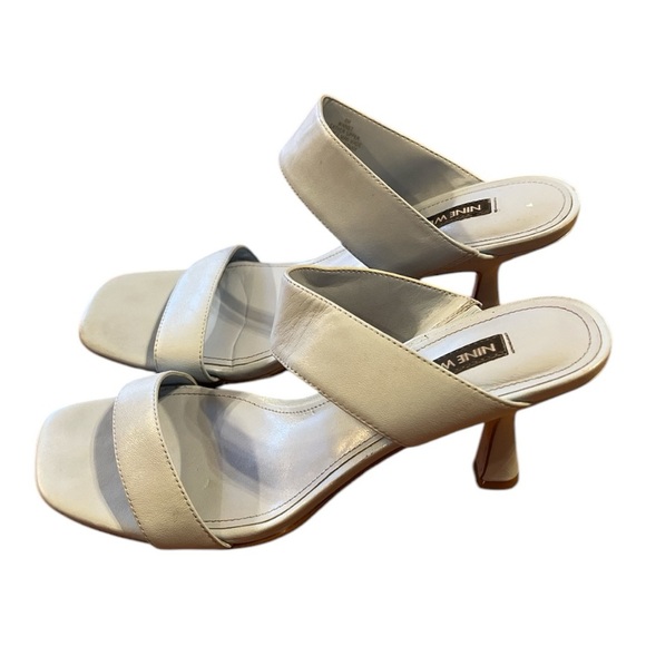 NINE WEST Women's blue heels - Picture 2 of 5